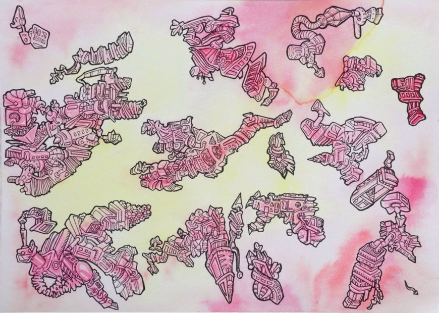Pink Space Free Float Landscape 11