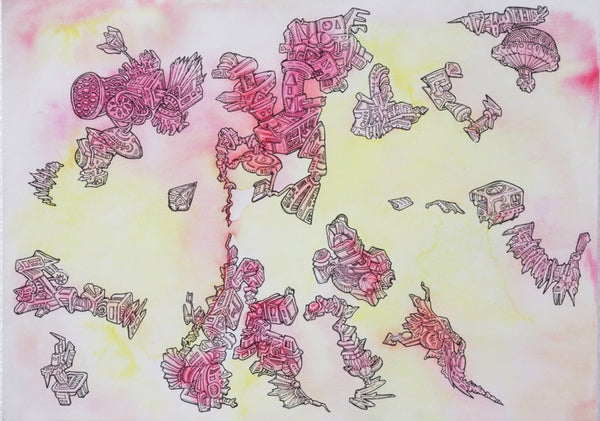 Pink Space Free Float Landscape 1