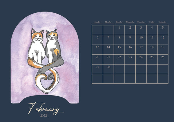 Calender Design- Tarot Card