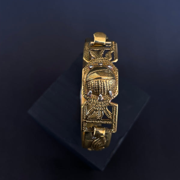 Jewellery- Family brass cuff bangle